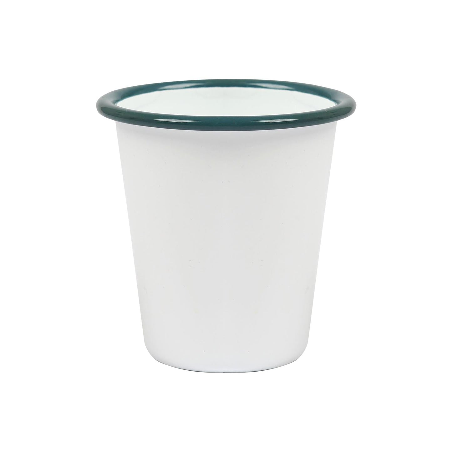 300ml White Enamel Tumbler