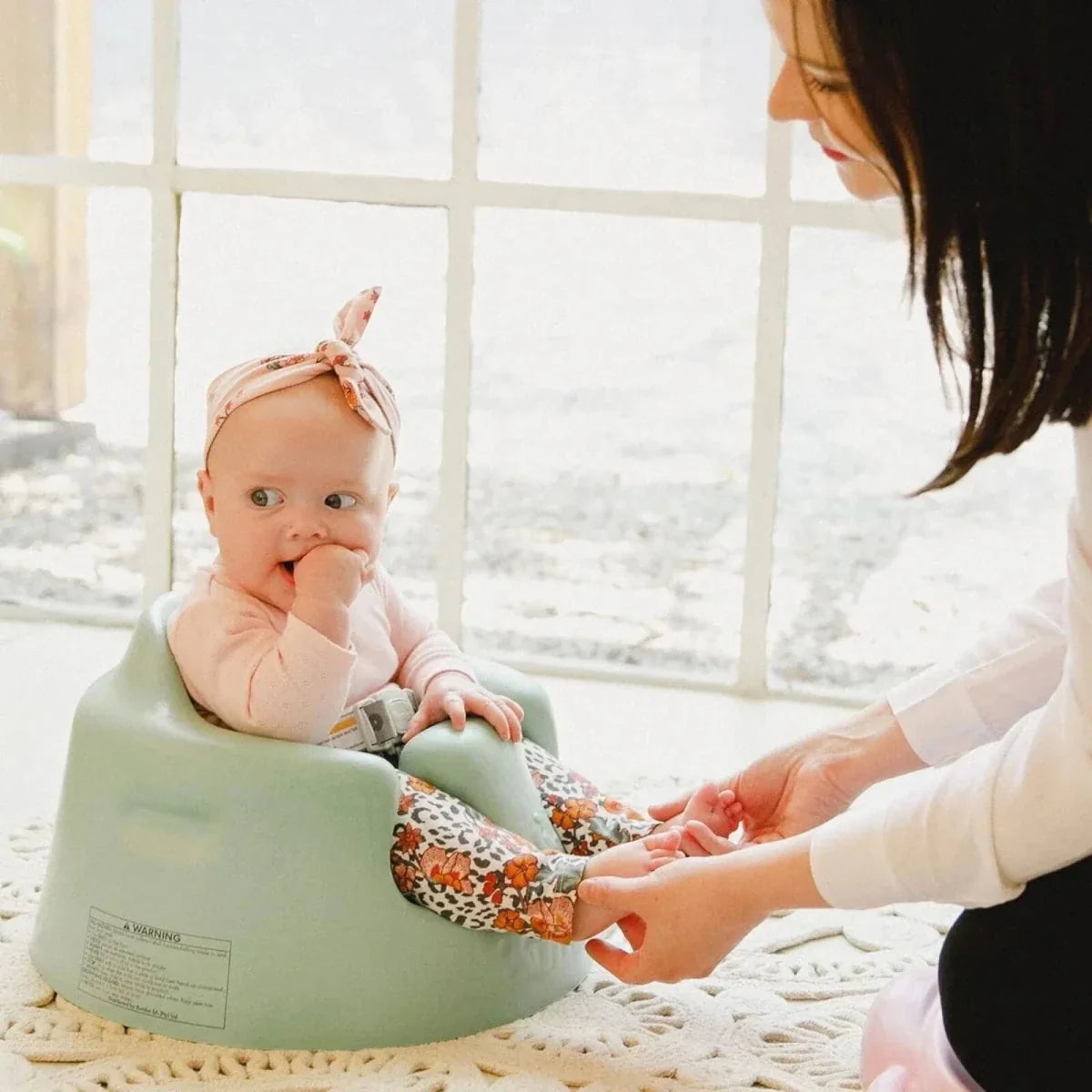 Bumbo Floor Seat 3-12 months - Hemlock