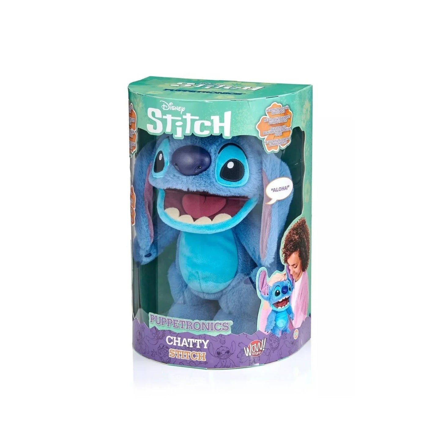 Disney Stitch Chatty Deluxe Puppetronic