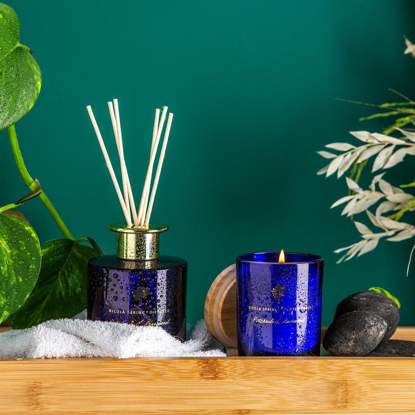 130g Patchouli & Rosewood Soy Wax Scented Candle