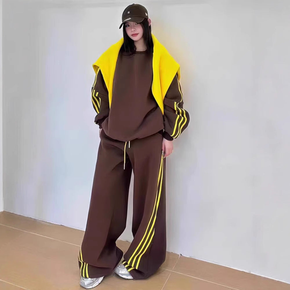 Women's Cotton Hoodie & Joggers Activewear Set