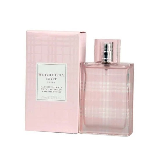 Burberry Brit Sheer Eau de Toilette 50ml Spray Women's Fragrance