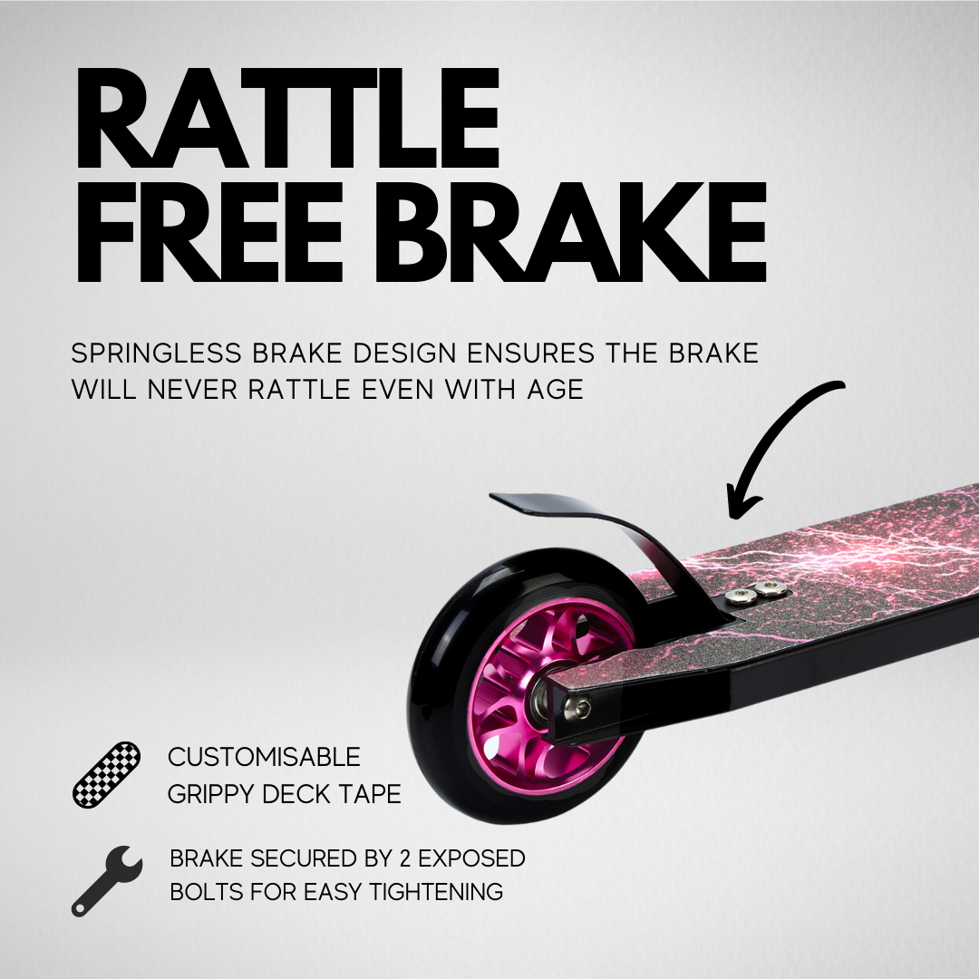 Pink - Deluxe Stunt Scooter