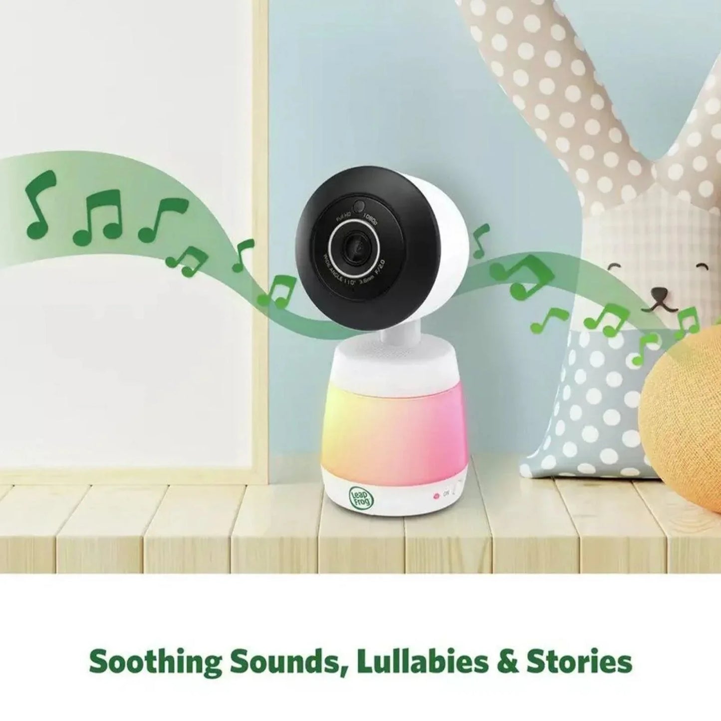 LeapFrog LF2936FHD Touch Screen Wi-Fi Smart Baby Monitor 5.5" 1080p Full HD Colour Display