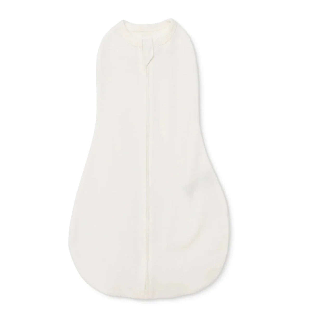 HelloBaby Unisex Swaddle Wrap Zip Fastening Crew Neck - Ecru