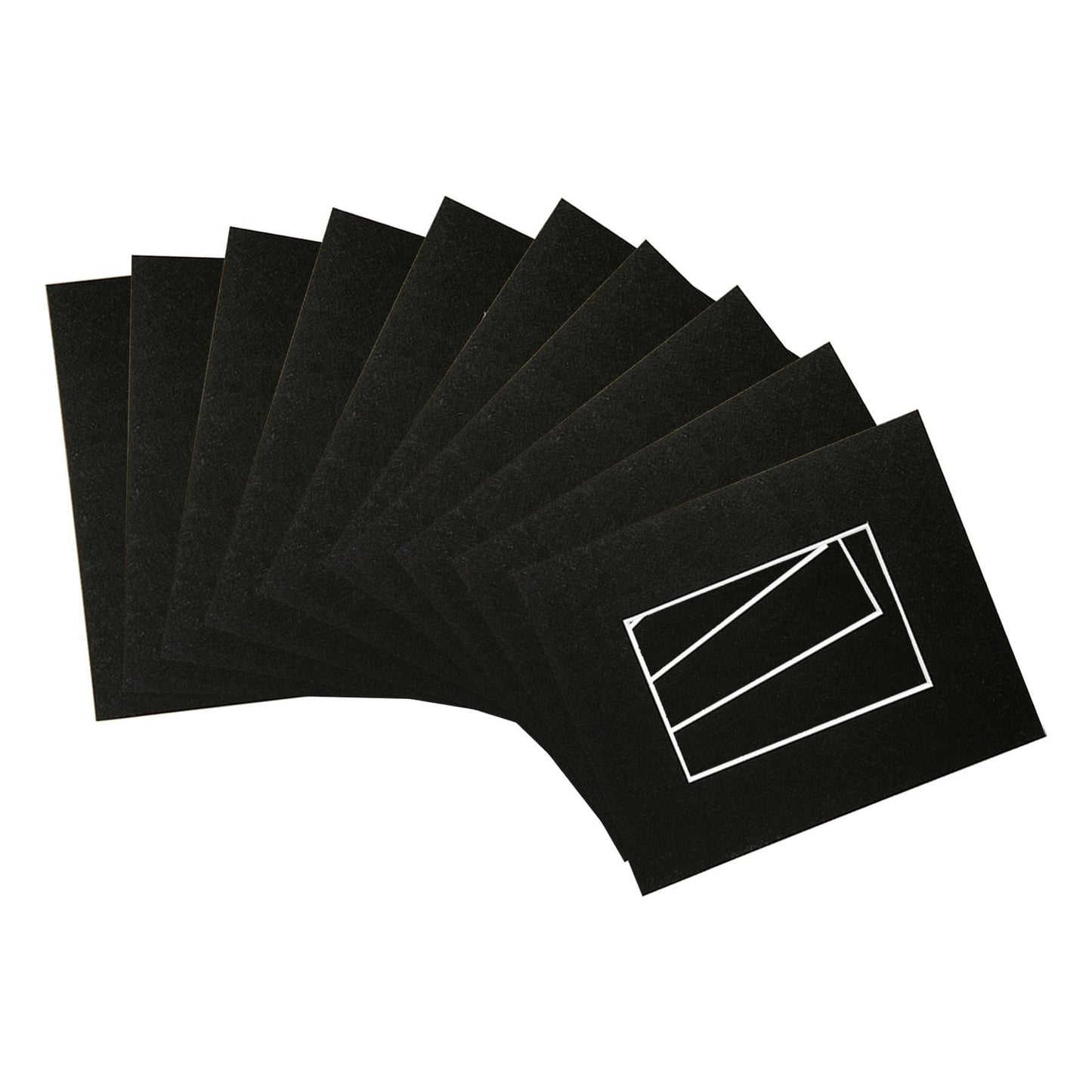 A4 Frame Picture Mounts - for A5 (6" x 8") Image - Pack of 10