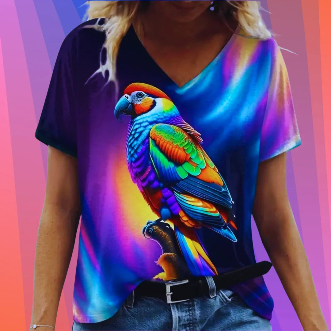 3D Animal Print T-Shirt Collection