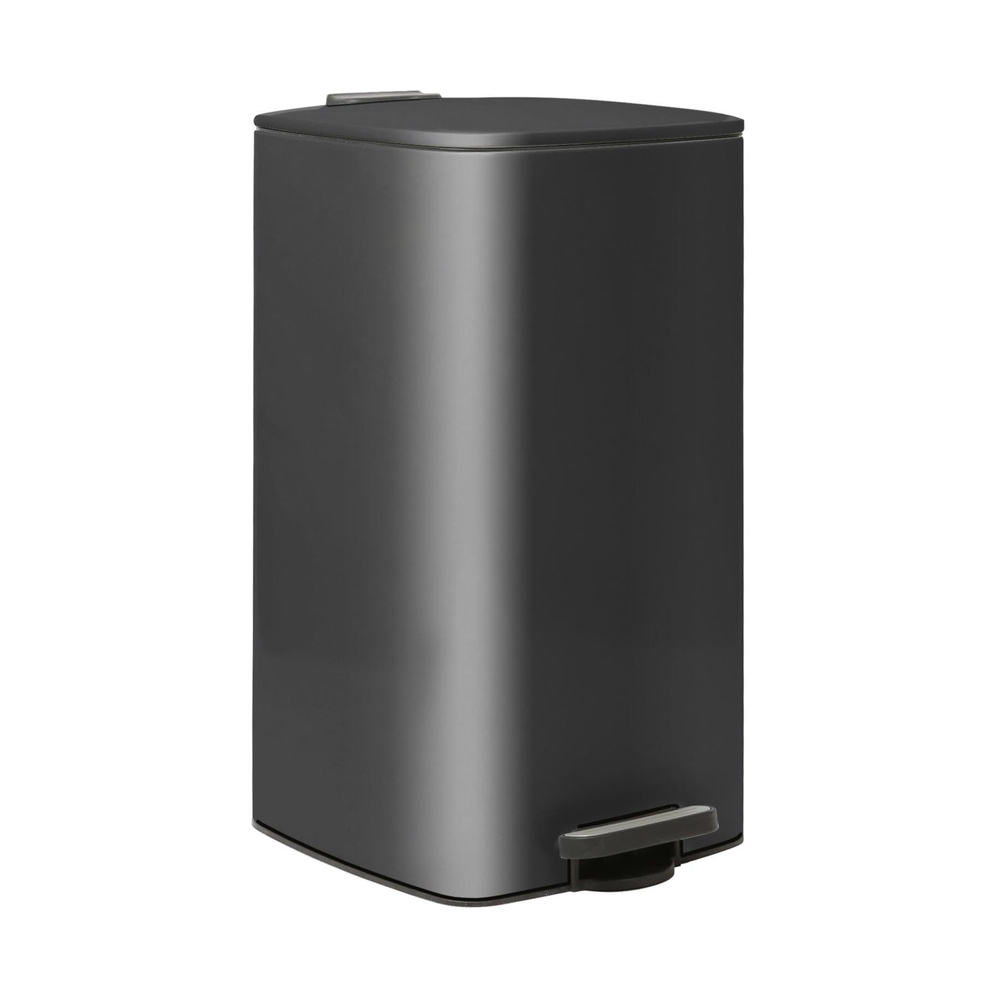 30L Square Stainless Steel Kitchen Pedal Bin
