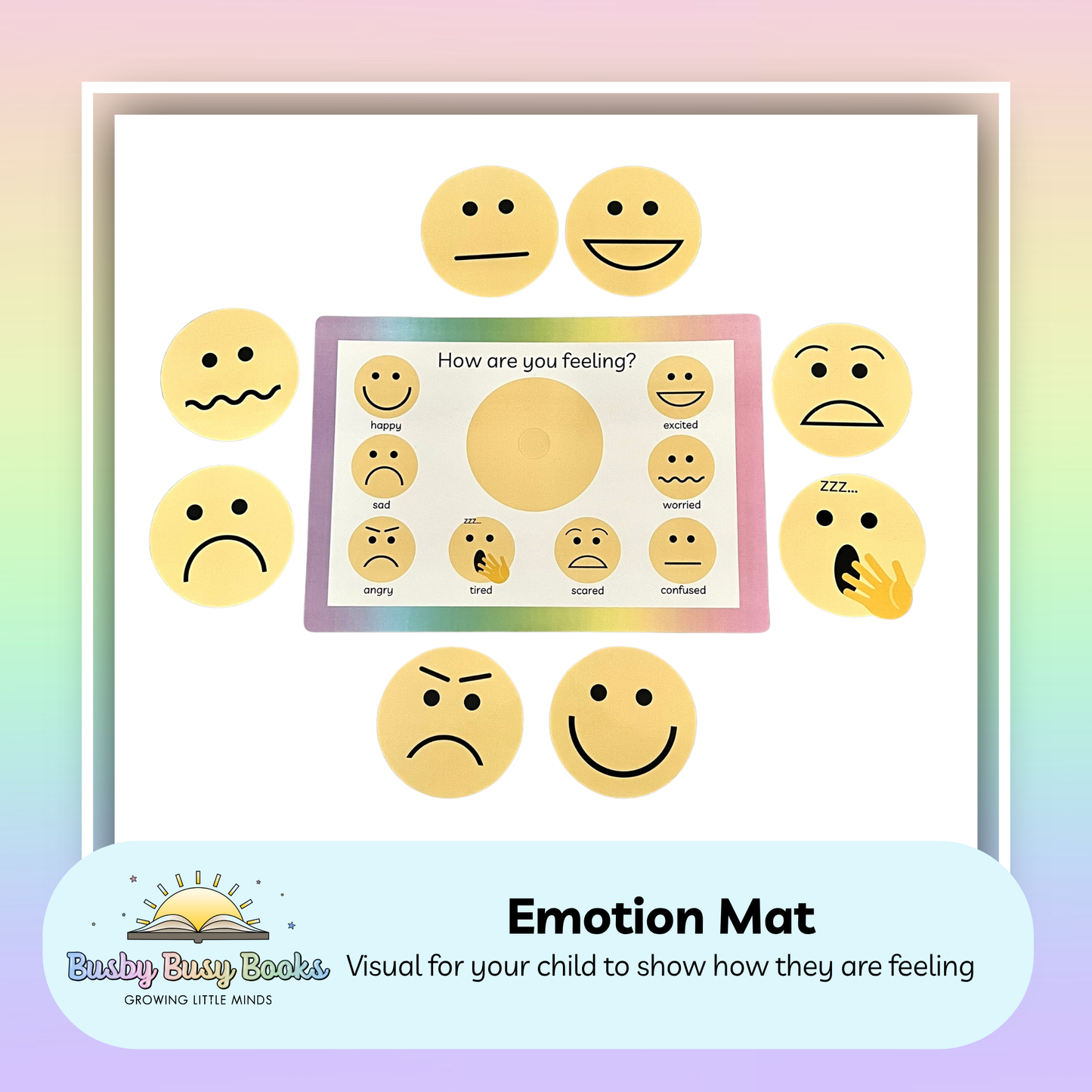 Emotion Mat - velcro