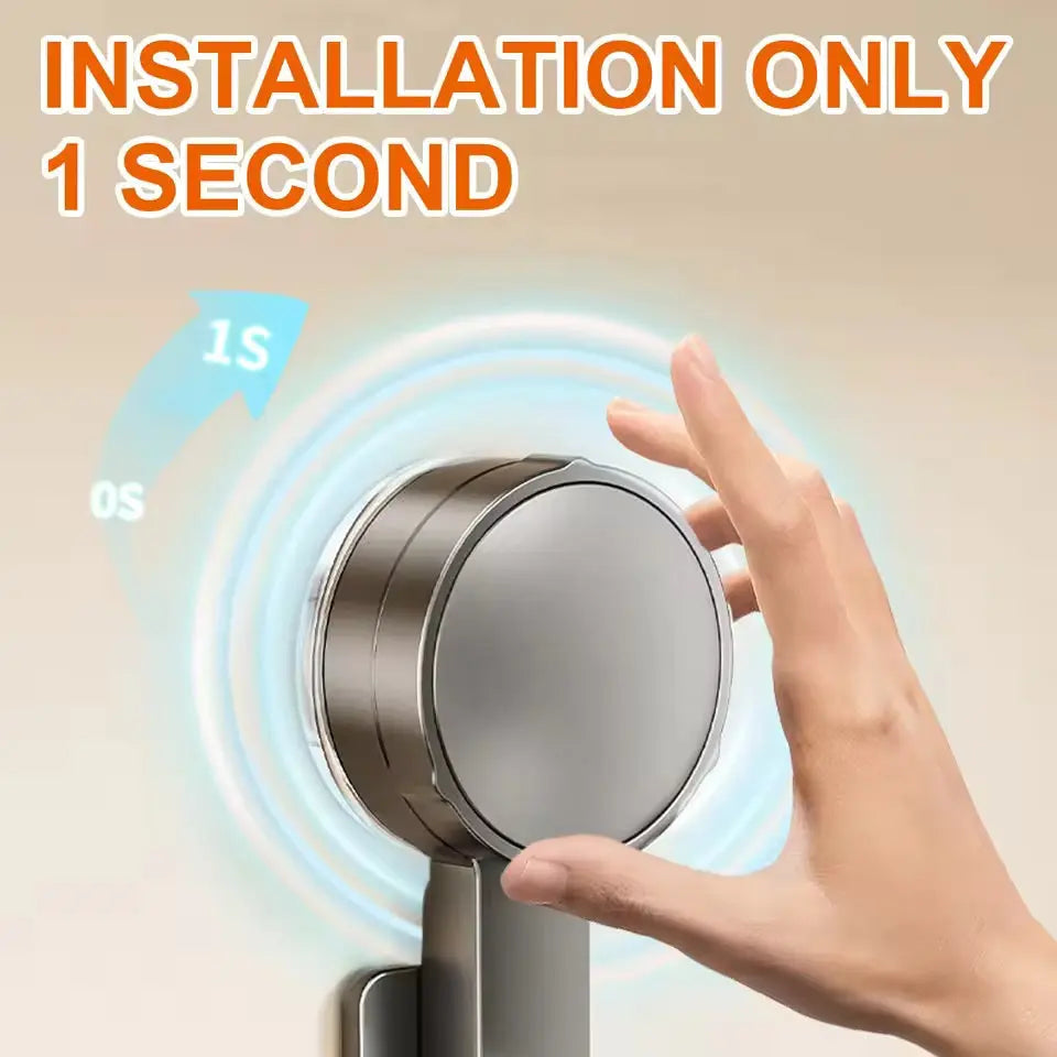 360° Swivel Wall Hangers Kitchen 10 Piece Hooks Rack No-Punching Kitchen Utensils Shovel Chopping Board Storage Stainless Steel