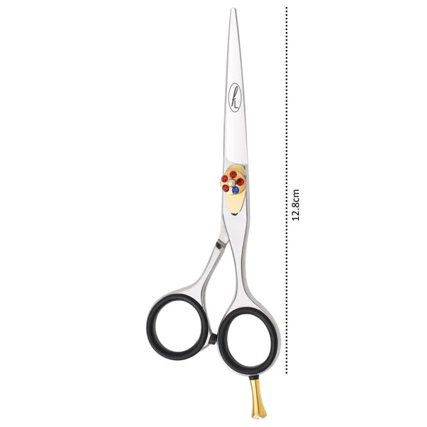 Fine Lines UK Hairdressing Scissors (361-40) for Precision Cutting & Ergonomic Comfort for Professional Stylists 5.5 Inch
