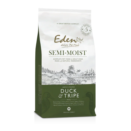 Eden 60/40 Succulent Semi-Moist Duck & Tripe - Eden Holistic Pet Foods