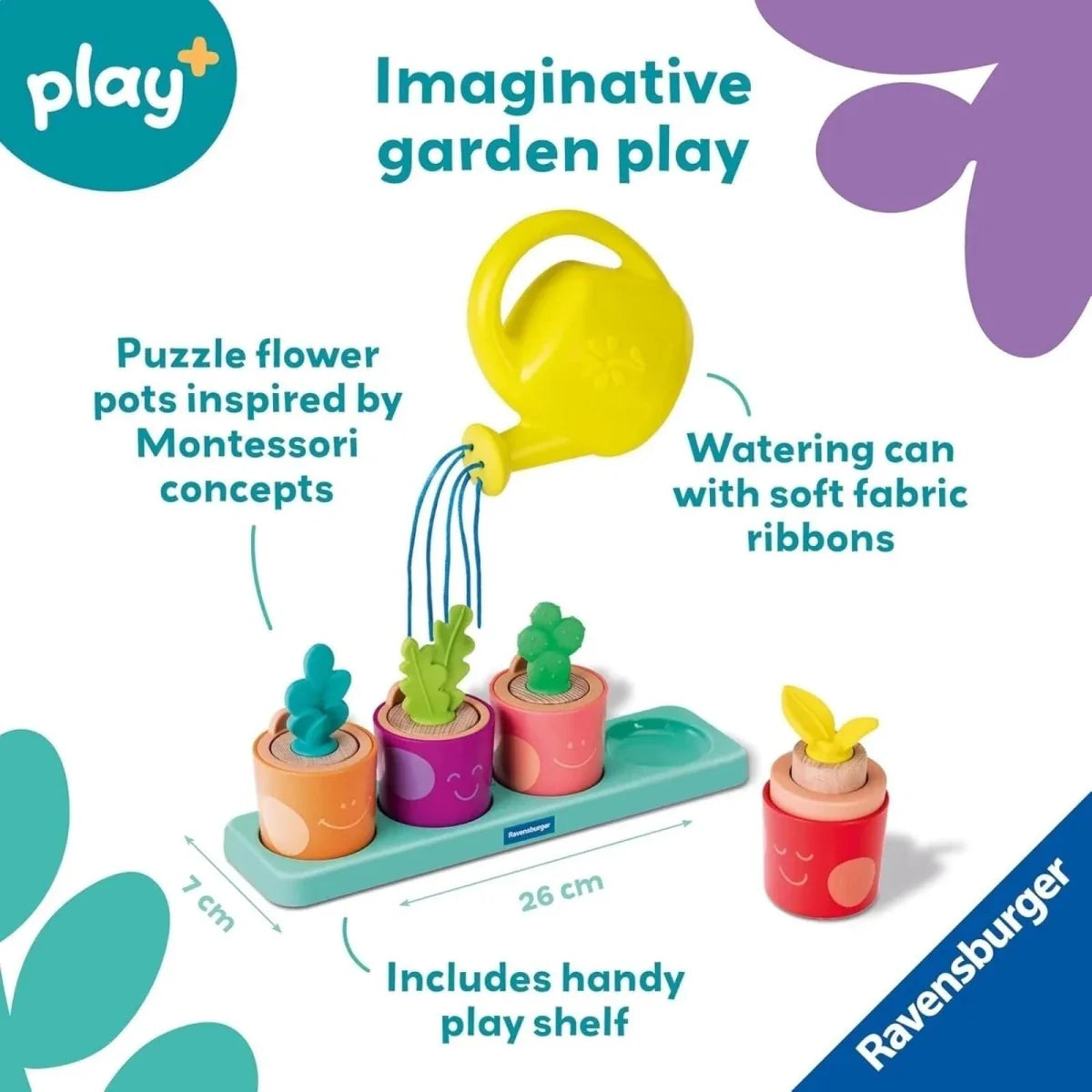 Play+ Pretend Play Set - My Little Plants