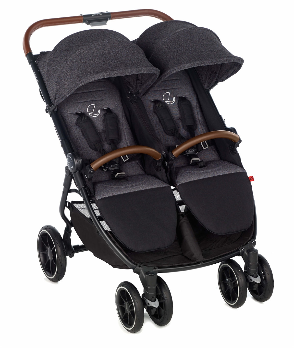 Jane Twinlink Luxe Pushchair & Pram with Footmuffs