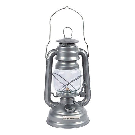 25cm Metal Paraffin Hurricane Lantern