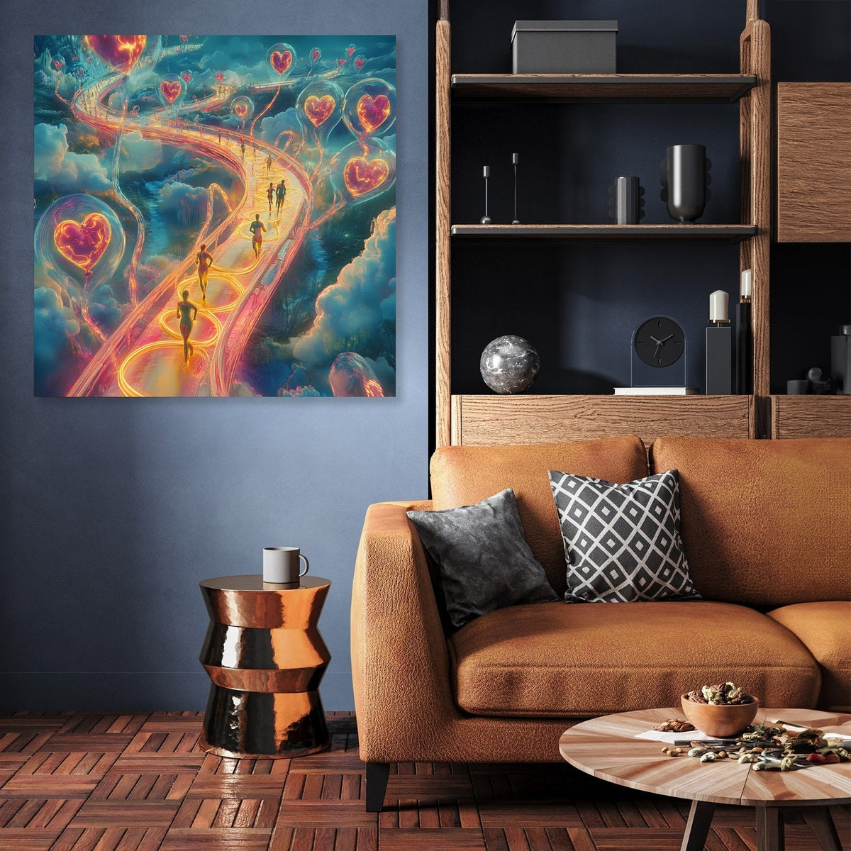 Cardio Labyrinth Canvas