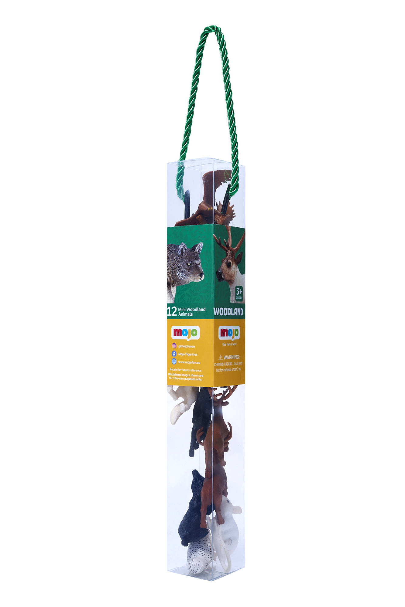 Mini Woodland Animal Playset 12pc Forest Figures