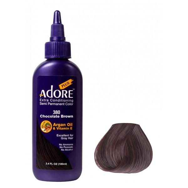 Adore Plus Semi-Permanent Colour: Vibrant, Ammonia-Free Hair Dye for All Hair Types 100ml/3.38 oz