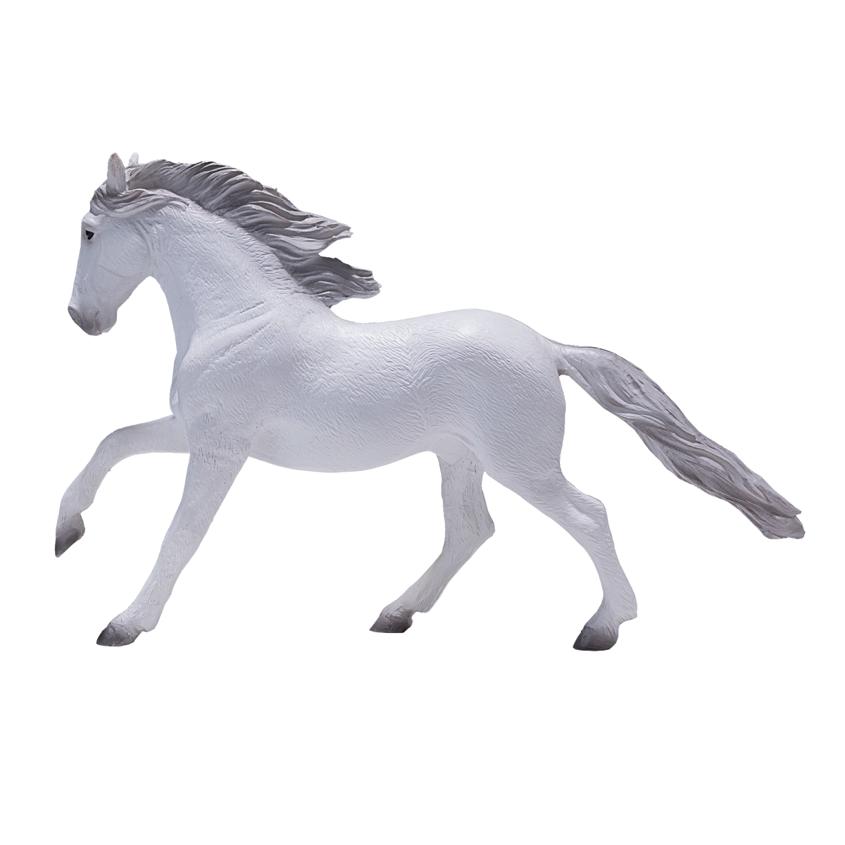Lusitano Grey Horse Toy Realistic Equestrian Model