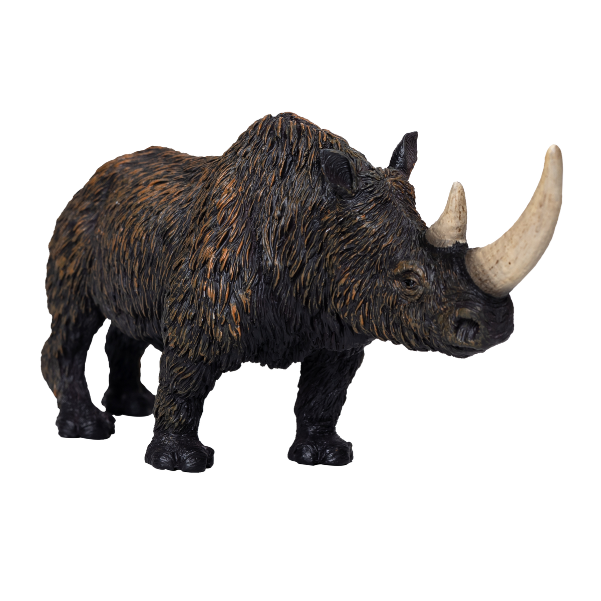 Woolly Rhino Toy Realistic Ice Age Animal Figurine