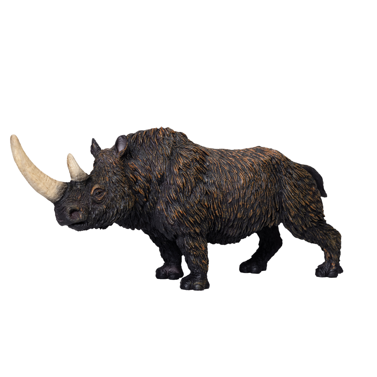 Woolly Rhino Toy Realistic Ice Age Animal Figurine