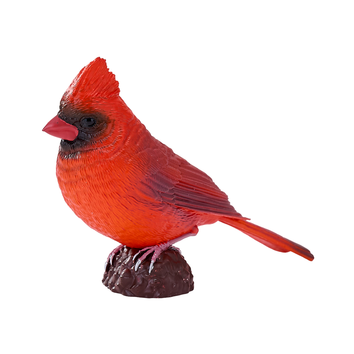 Red Cardinal Bird Toy Realistic Wildlife Model