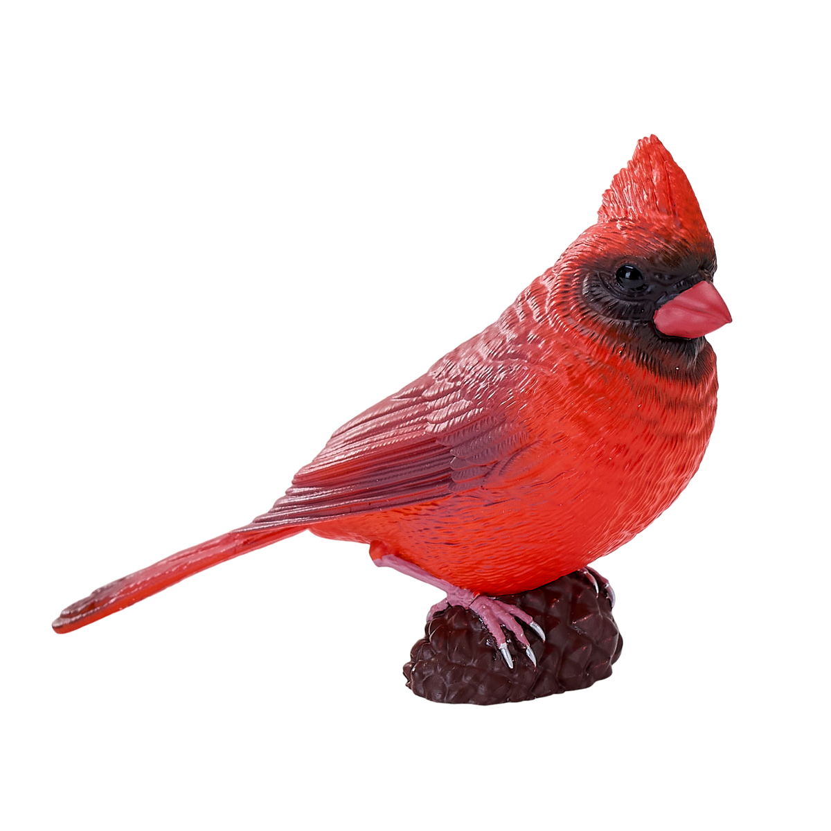 Red Cardinal Bird Toy Realistic Wildlife Model