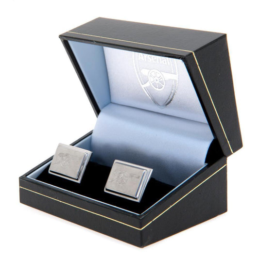 Arsenal FC Stainless Steel Cufflinks Cannon