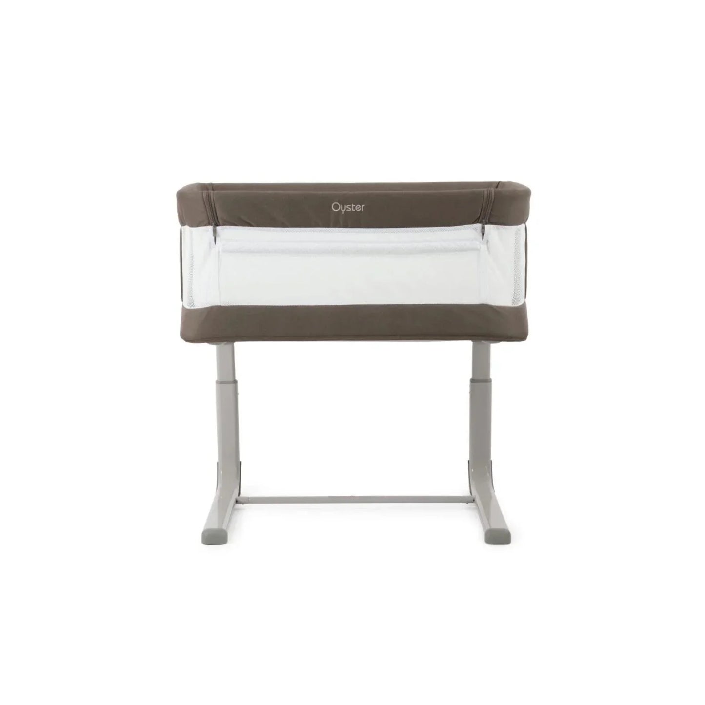 Oyster Wiggle Crib Co-Sleeper - Mink