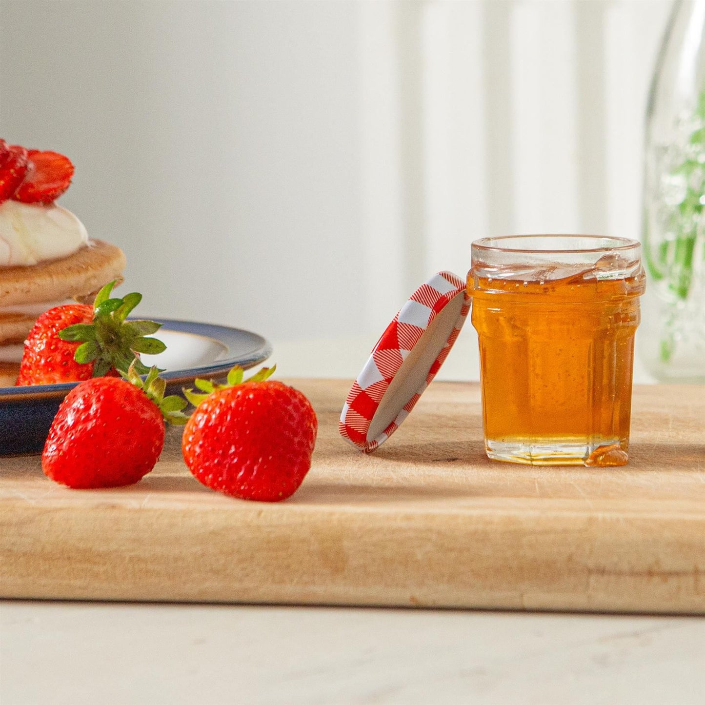 30ml Glass Jam Jars with Lids - Pack of 6