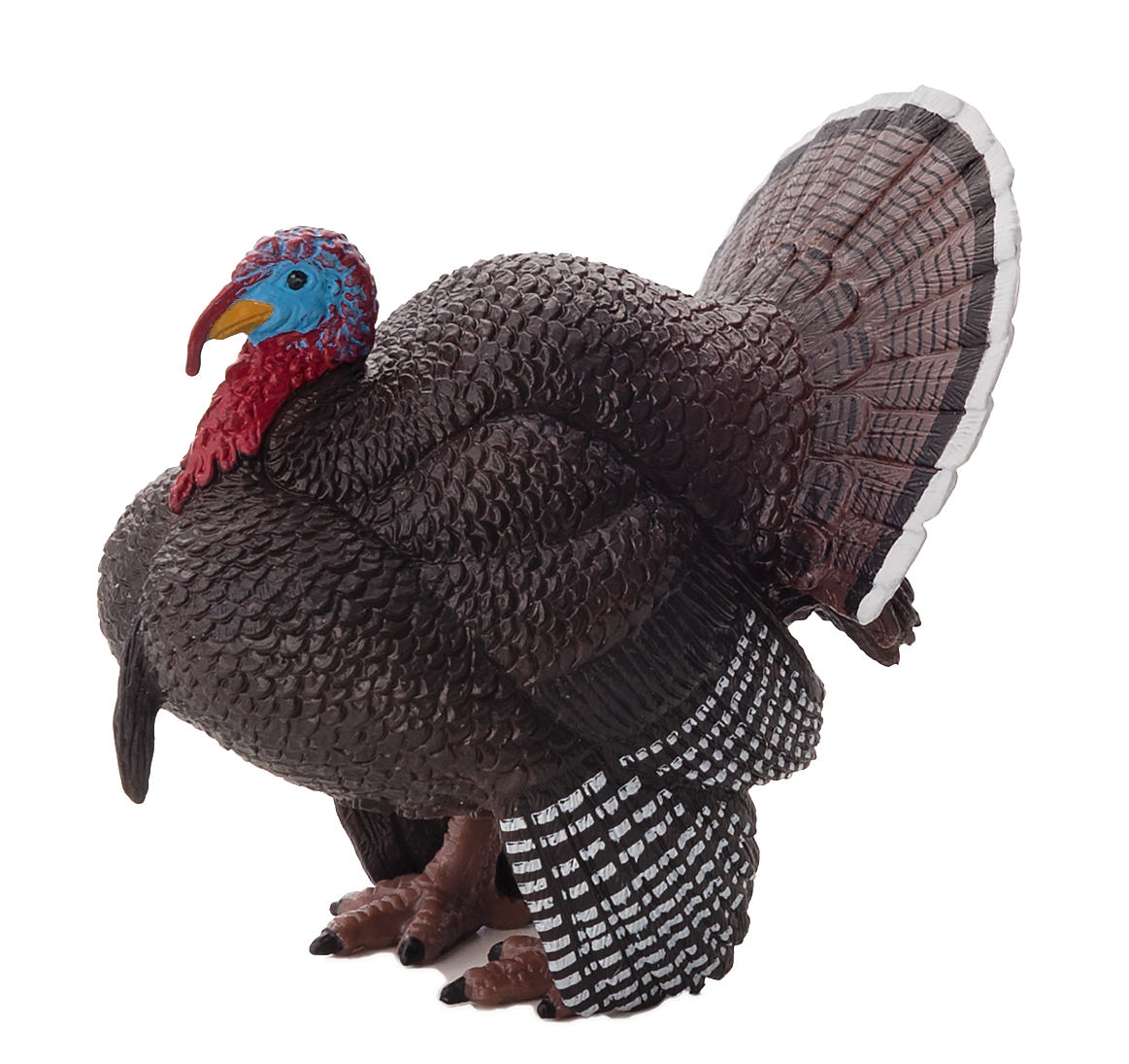 Male Turkey Toy Figure Farmyard Animal Model