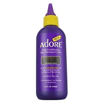 Adore Plus Semi-Permanent Colour: Vibrant, Ammonia-Free Hair Dye for All Hair Types 100ml/3.38 oz