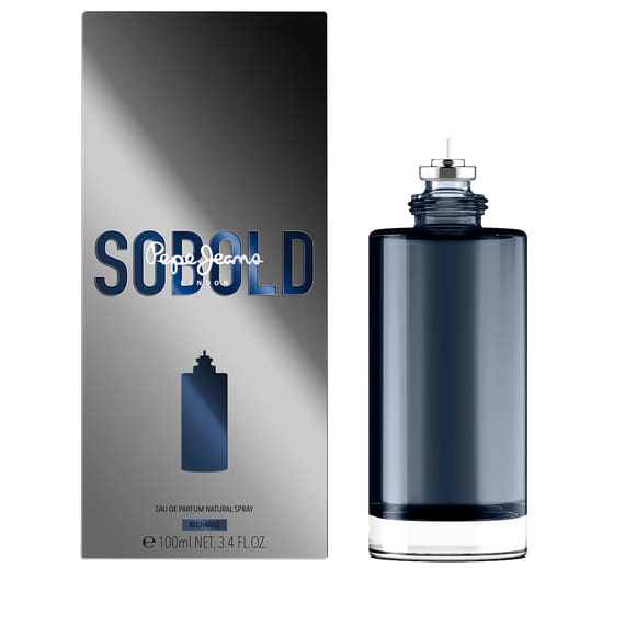 Pepe Jeans So Bold Eau de Parfum 100ml Refill Men's Fragrance