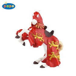 Papo Knight - King Richard's Horse in Red