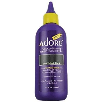 Adore Plus Semi-Permanent Colour: Vibrant, Ammonia-Free Hair Dye for All Hair Types 100ml/3.38 oz