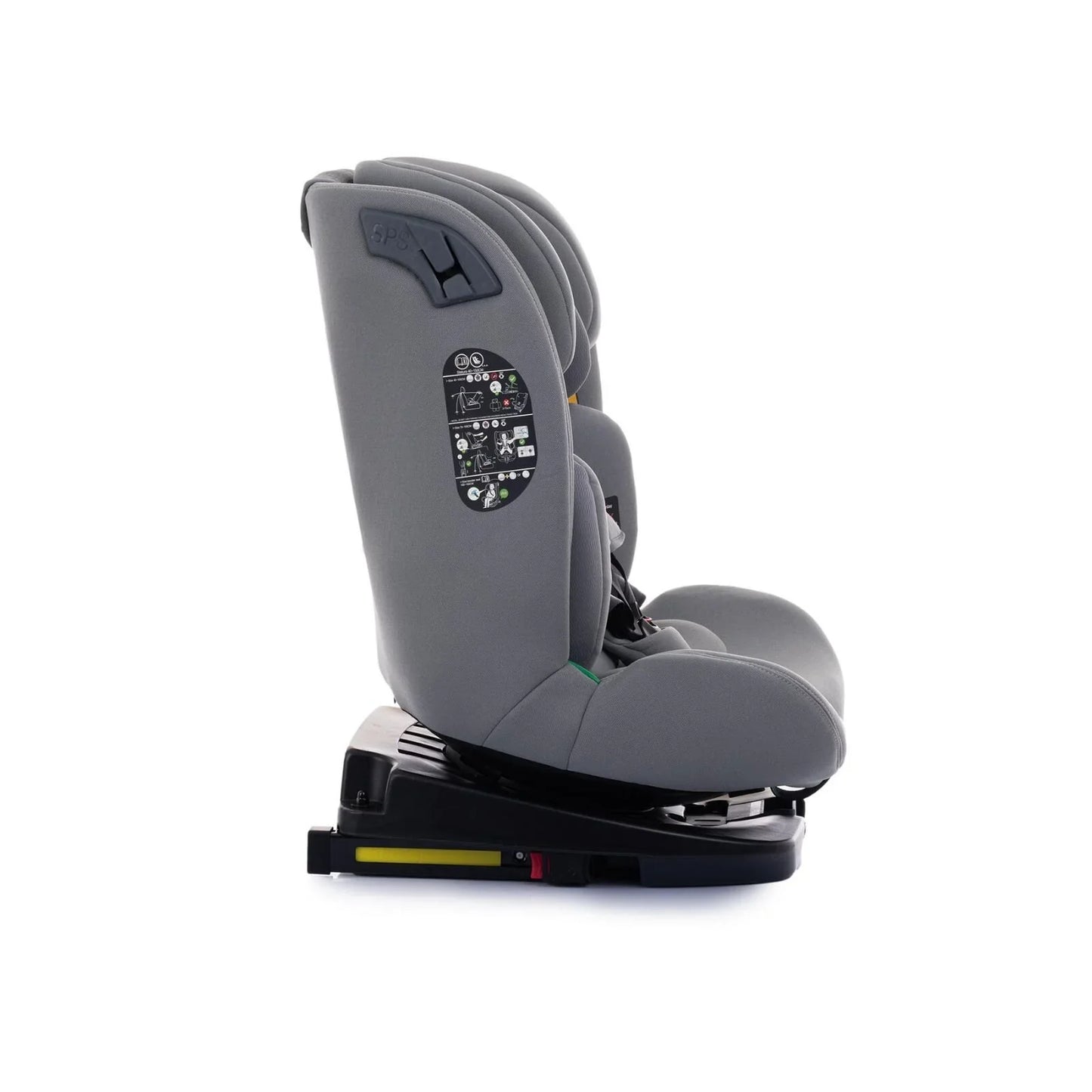 baby plus Pixi i-Size Group 0+/1/2/3 (Birth to 12 Years) Car Seat - Grey