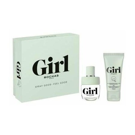 Rochas Girl Gift Set 60ml EDT + 100ml Shower Gel Women's Fragrance