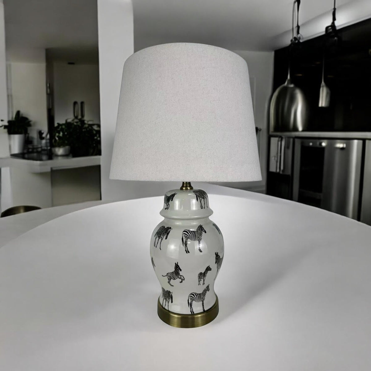 41CM LAMP AND SHADE