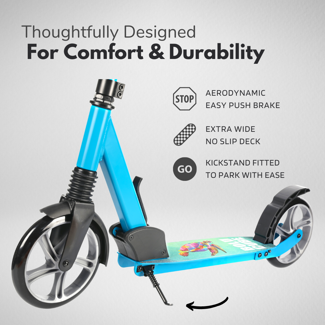 Black - Big 2 Wheel Scooter