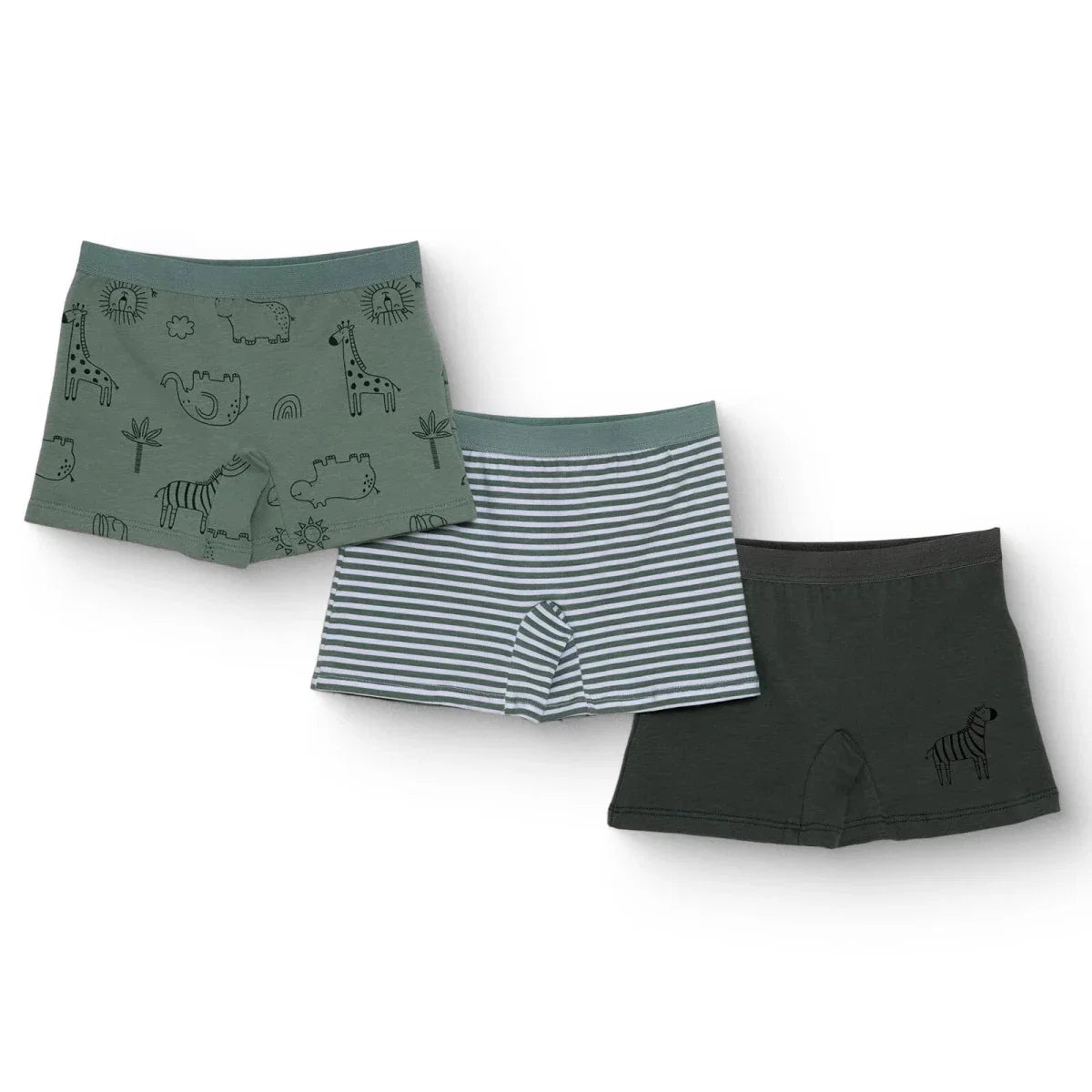 HelloBaby Boys Knickers Animal - Khaki