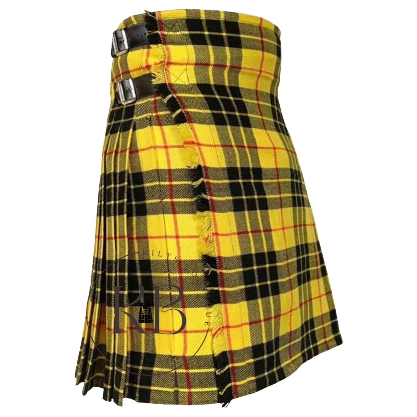 MacLeod of Lewis 8‑Yard Handmade Tartan Kilt for Men – Traditional Scottish Highland Kilt