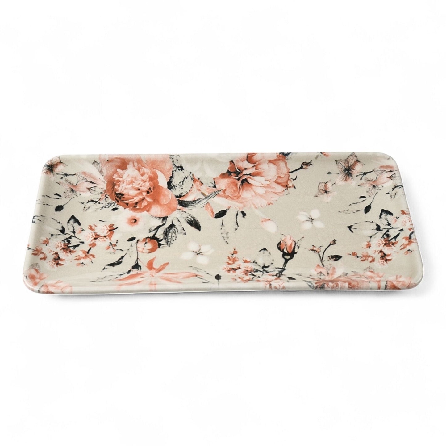 Porcelain Serving Plate - Rochelle Series, Blossom - 30x15cm