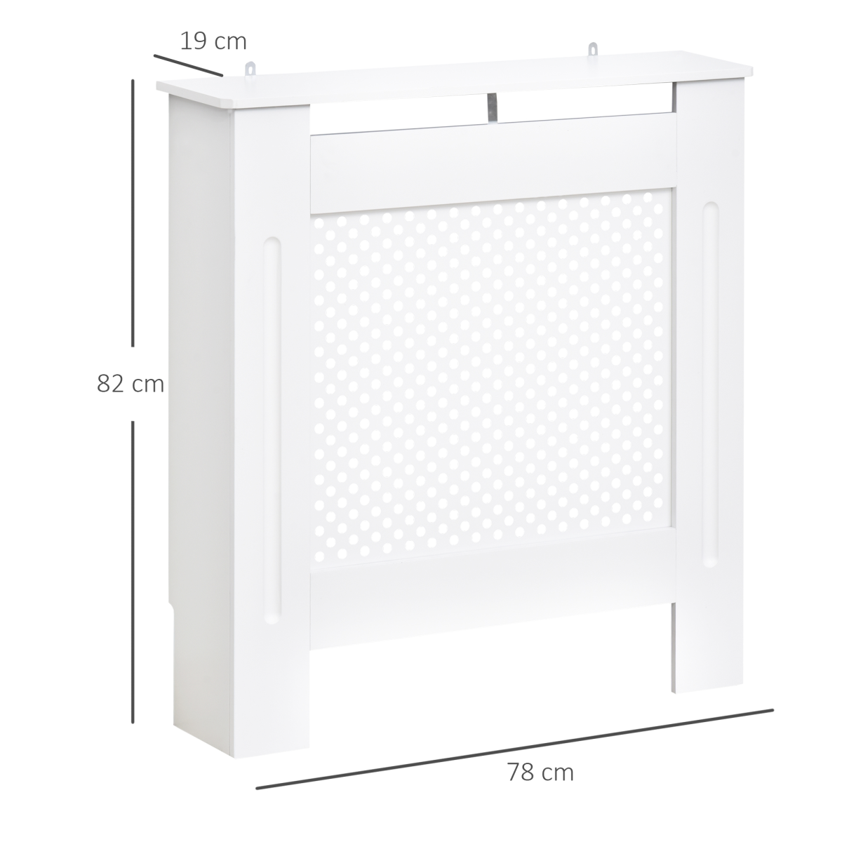 78Lx19Wx82Hcm Radiator Cover Heating Cabinet Grill Style Diamond Design