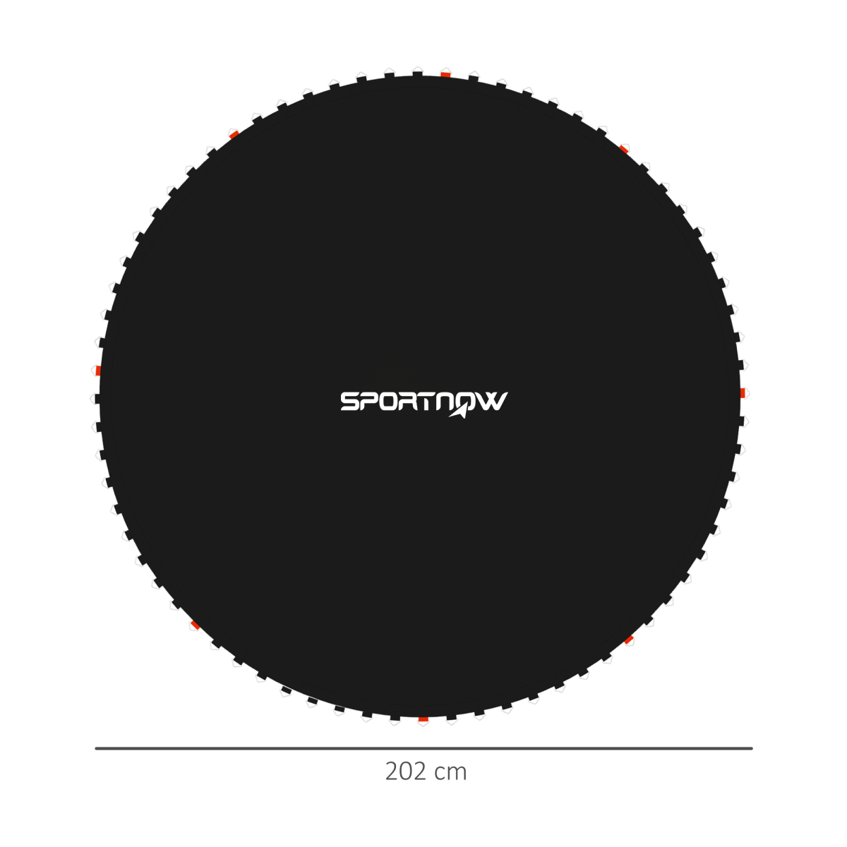 SPORTNOW Trampoline Mat with 42 V-Hooks, for 8ft Trampoline