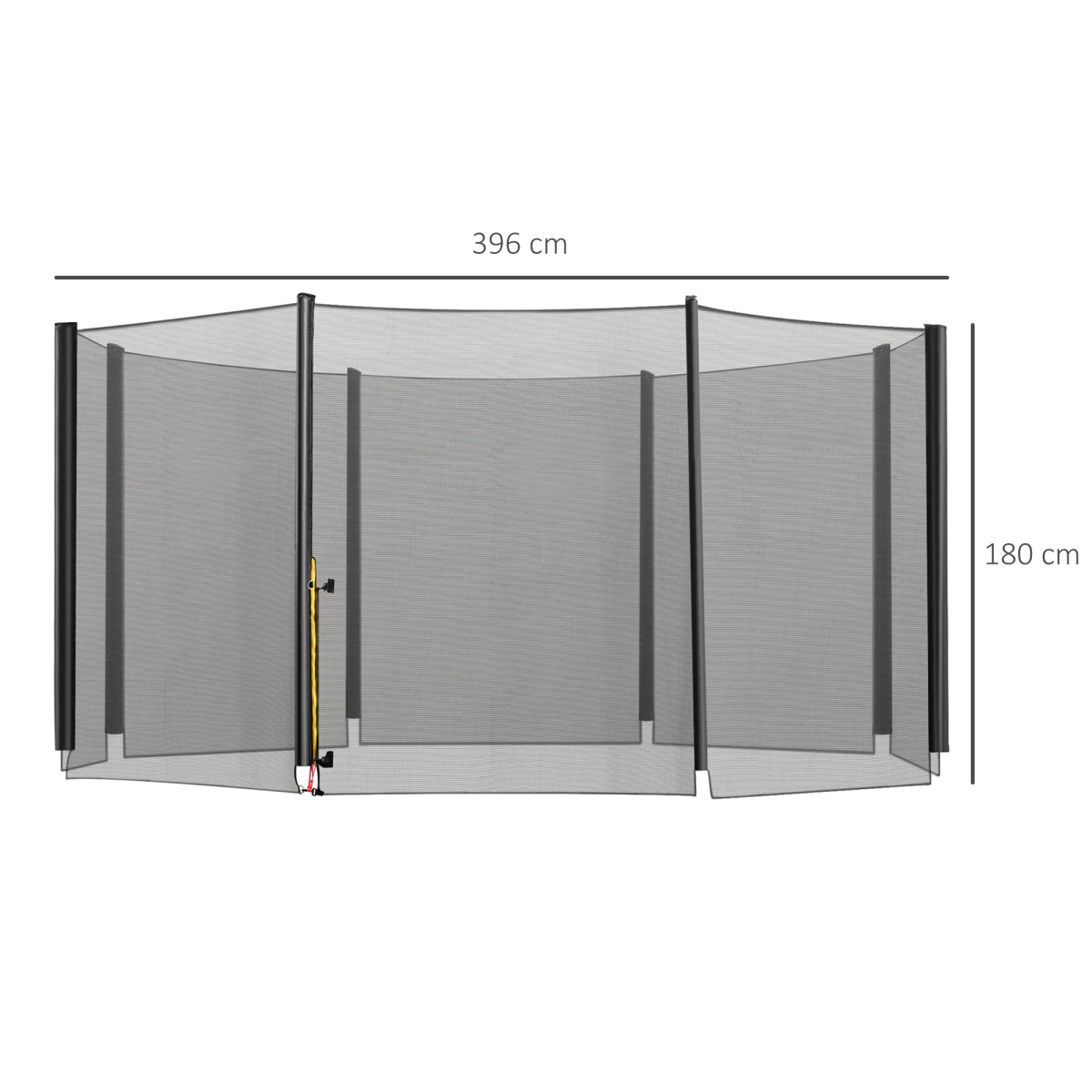 13FT Trampoline Replacement Spare Net Safety Enclosure Net Surround Net