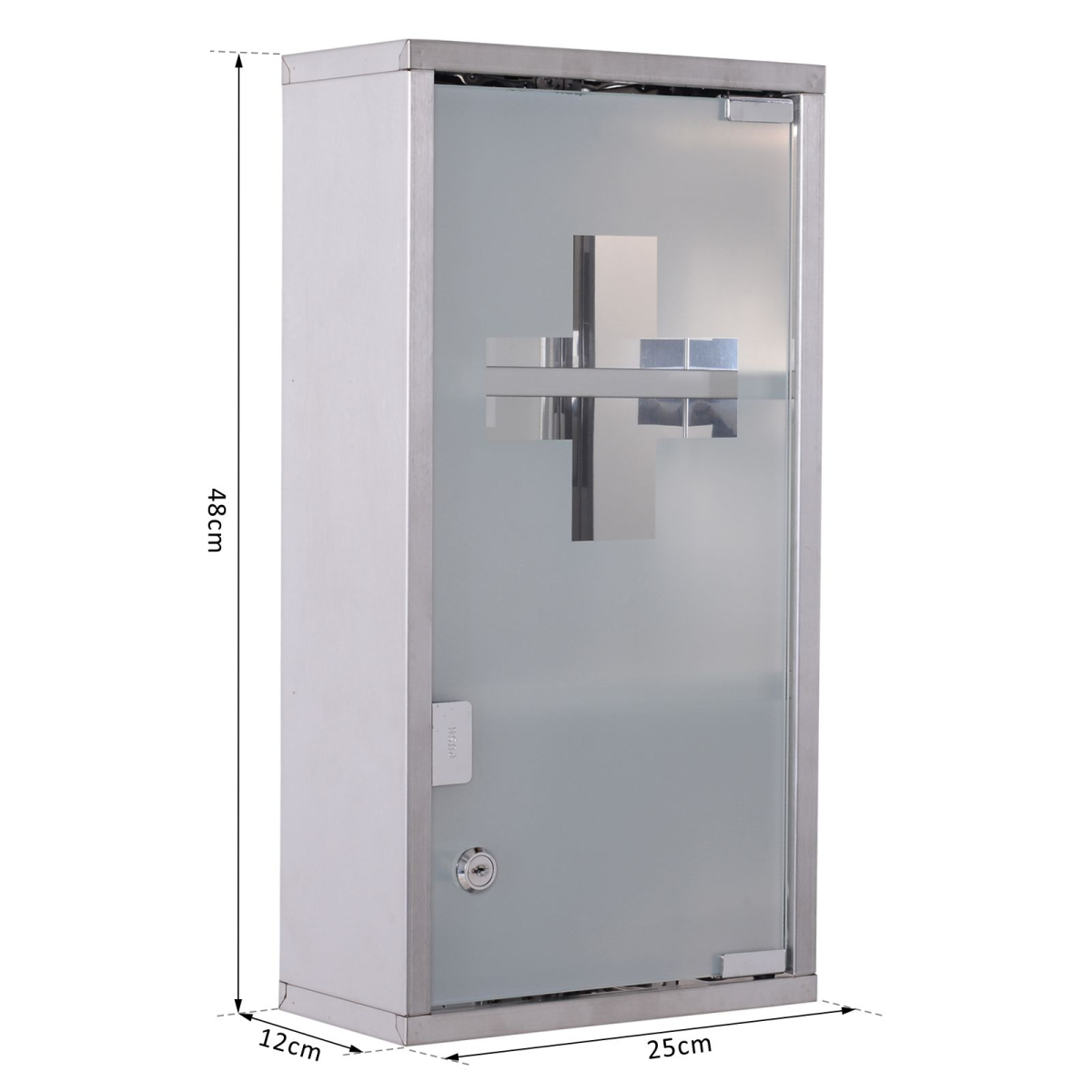 Wall Mounted Medicine Cabinet-Silver