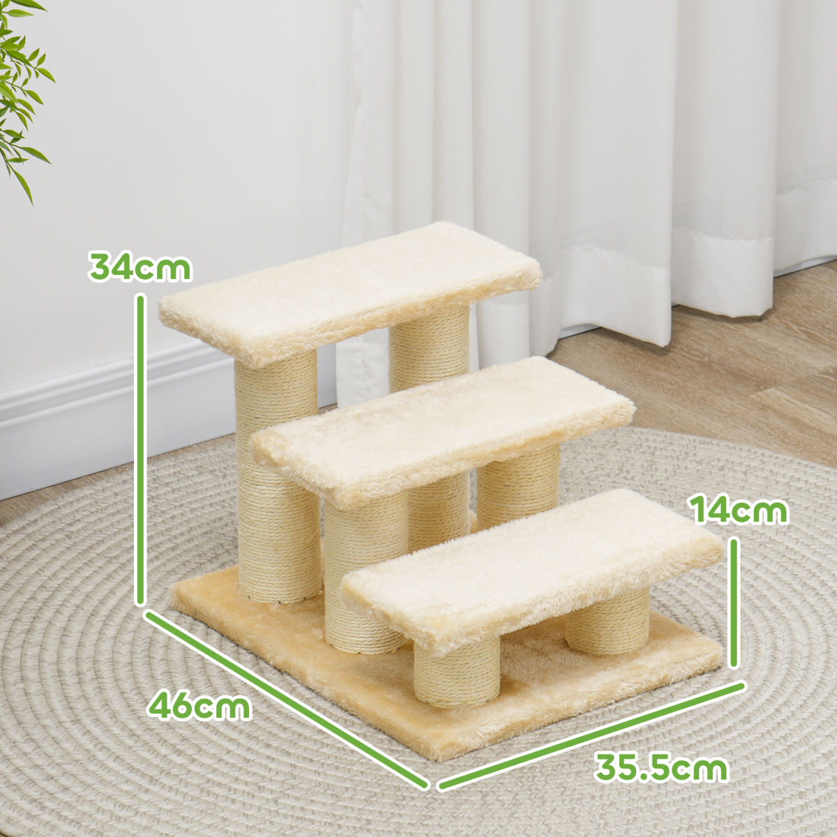Cat Steps Portable Pet Stairs Little Older Doggy Dog Assist Step Assistance Use