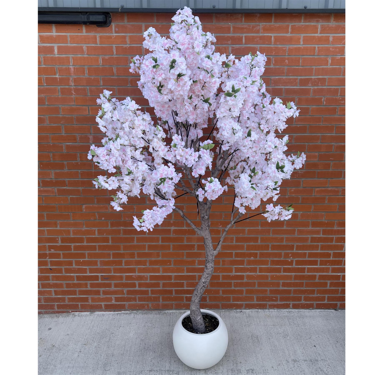260cm XXL Artificial Cherry Blossom Tree with Decorative Planter