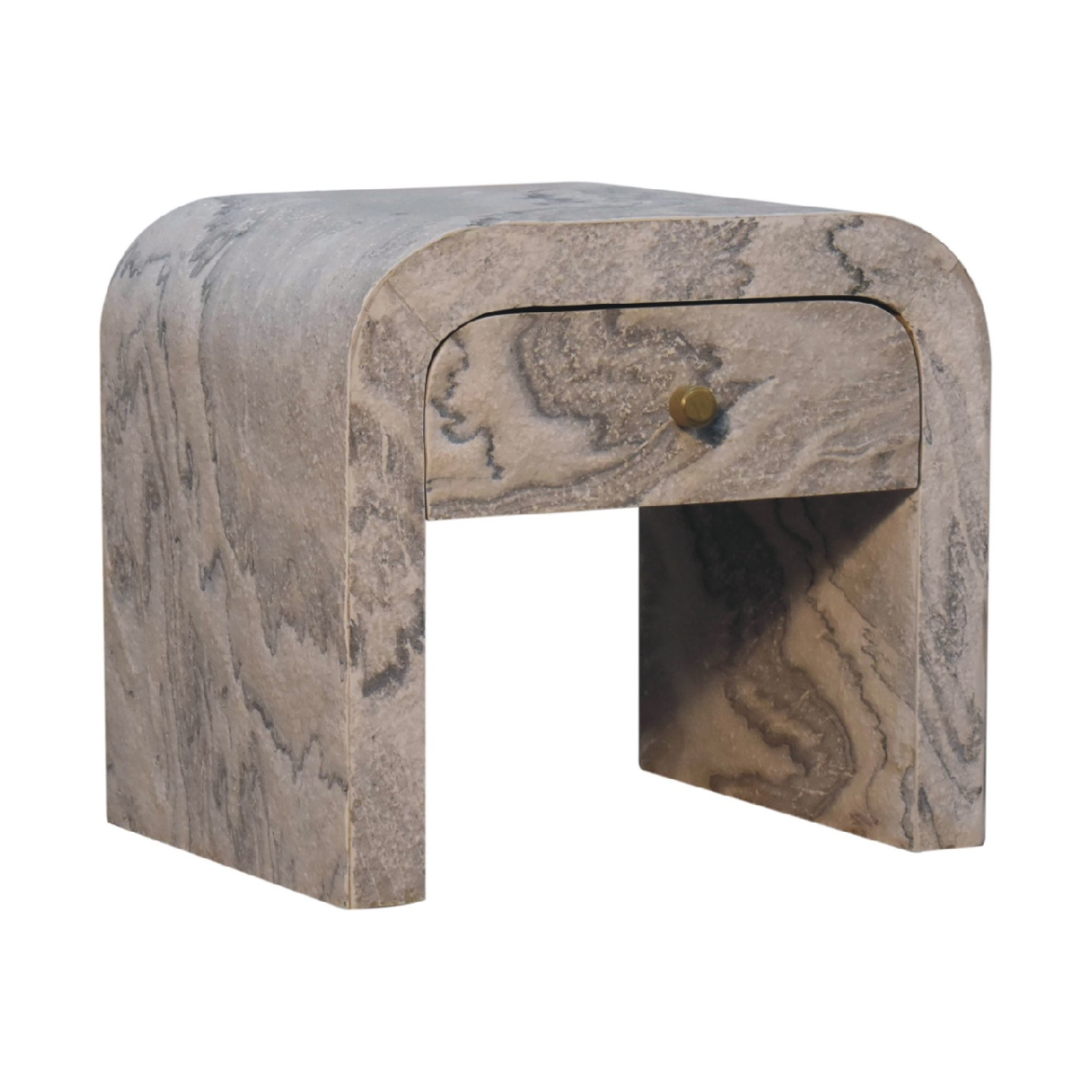 Artisan Furniture Solid Wood Nouveau Bedside
