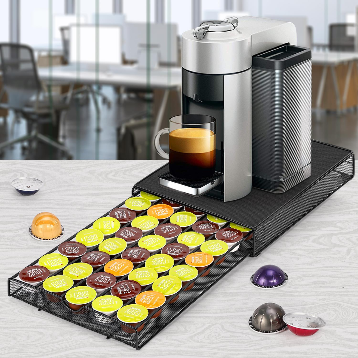 VINSANI 40 COFFEE POD STORAGE 1010438